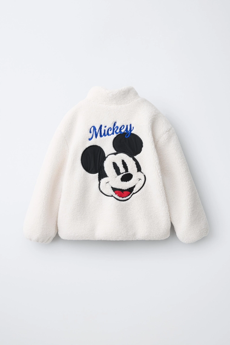 Куртка из искусственного меха с микки маусом © disney