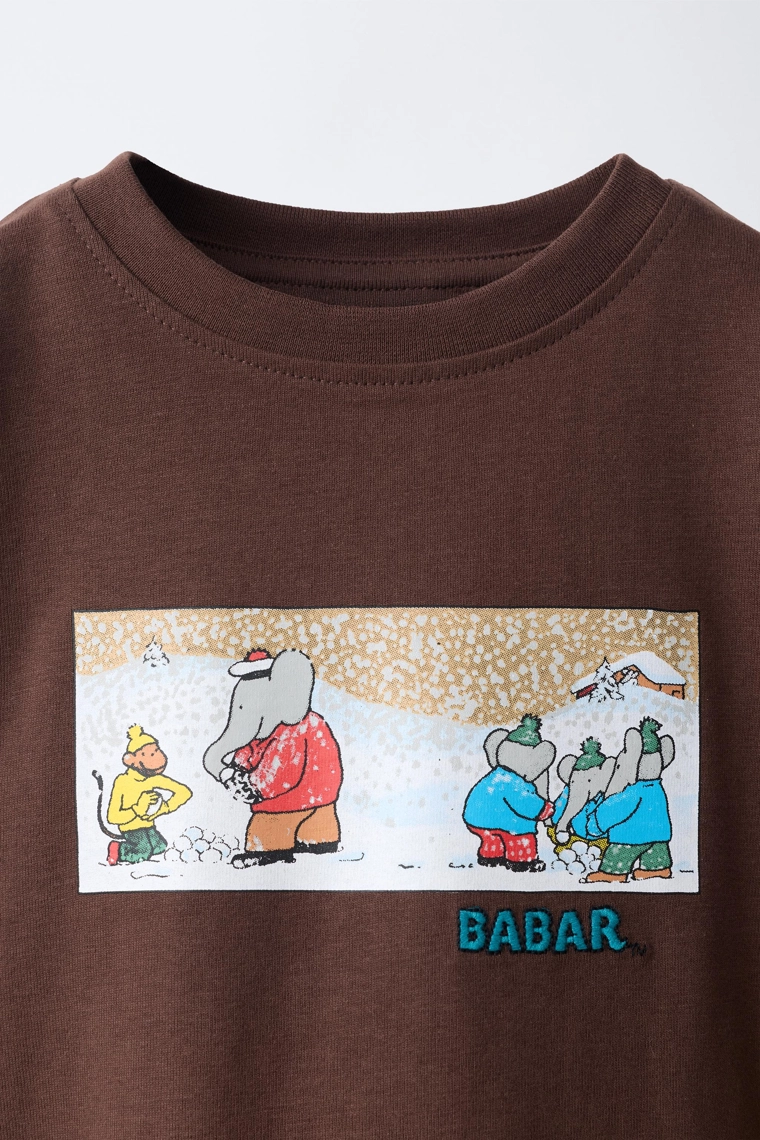 Футболка с принтом babar™