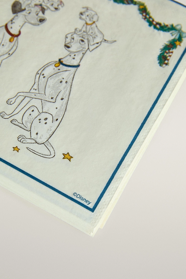 Бумажные праздничные салфетки 101 далматинец ©disney (20 шт.)