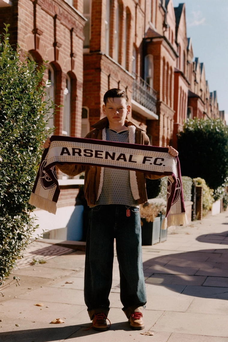 Футболка arsenal f.c. с длинным рукавом