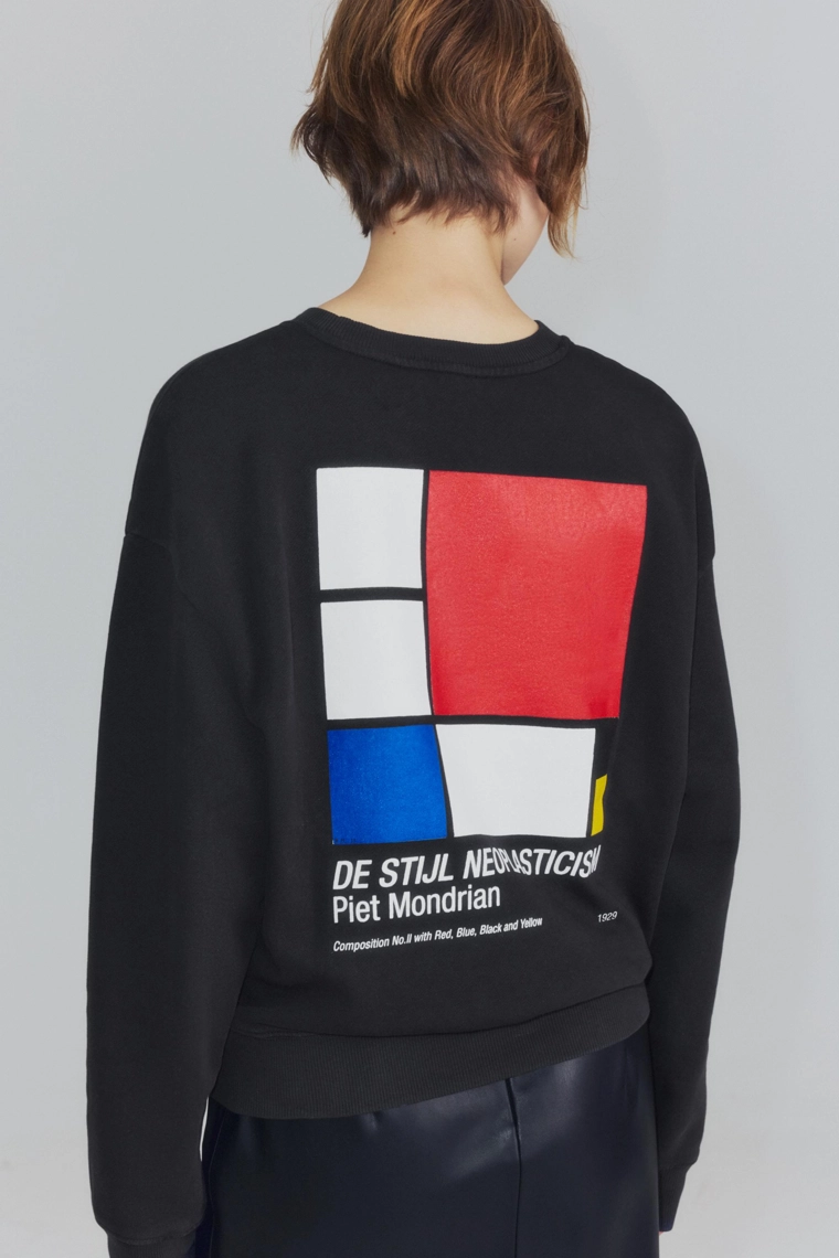 Свитшот piet mondrian
