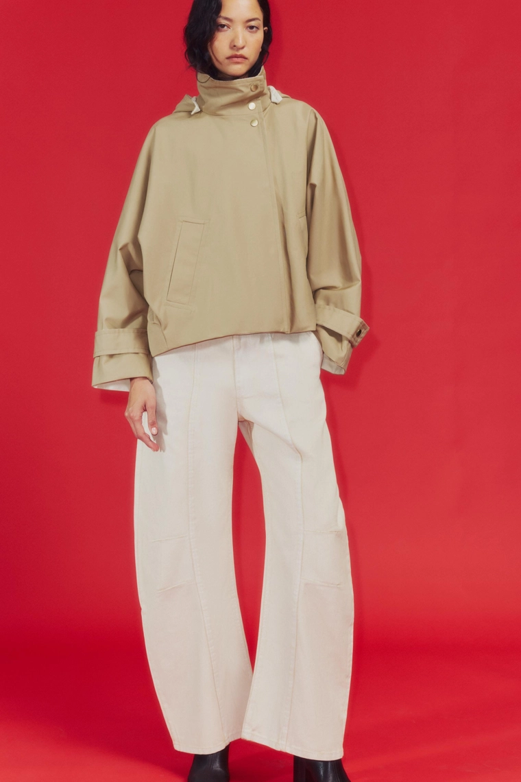 Укороченная водоотталкивающая куртка Zara «ZW»