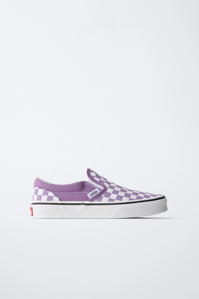 Кроссовки zara vans® с клетчатым принтом