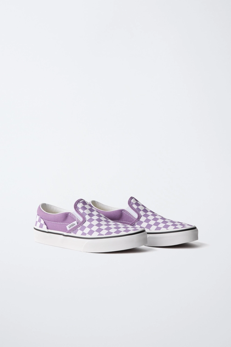 Кроссовки zara vans® с клетчатым принтом
