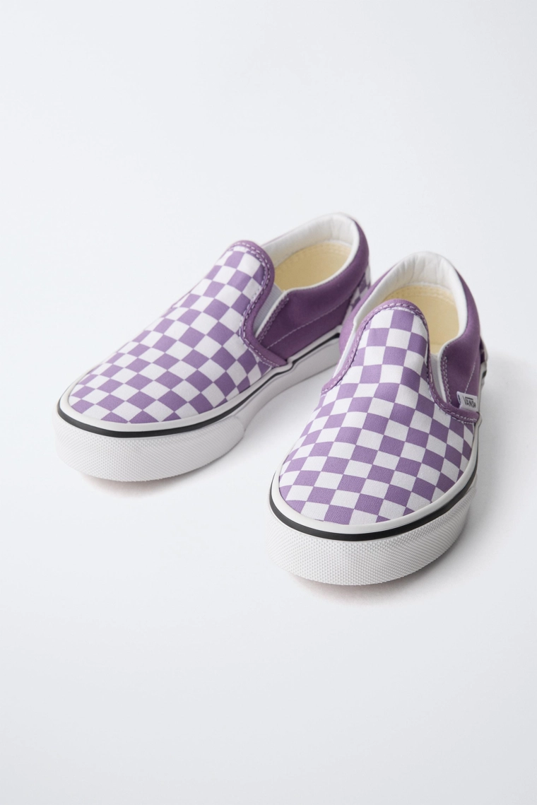Кроссовки zara vans® с клетчатым принтом
