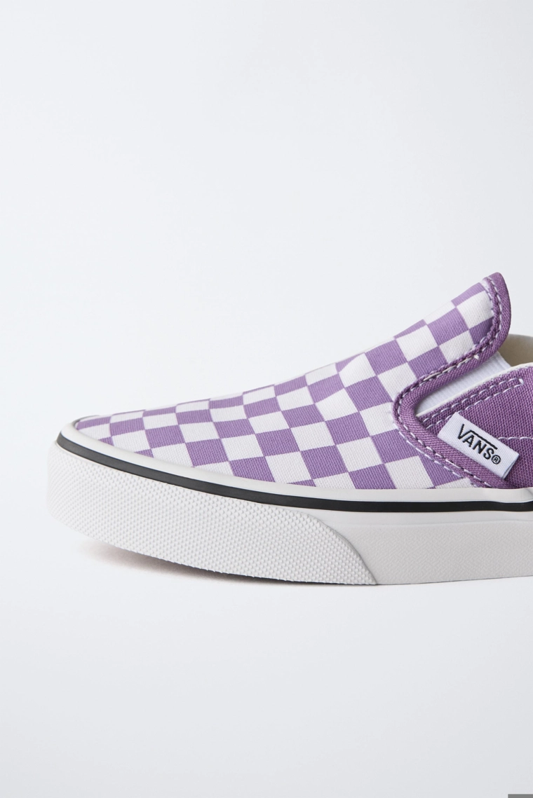 Кроссовки zara vans® с клетчатым принтом