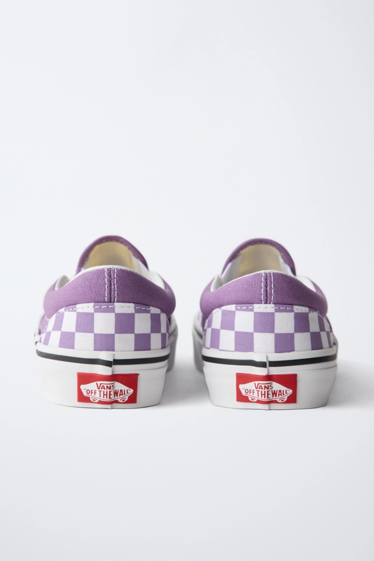 Кроссовки zara vans® с клетчатым принтом