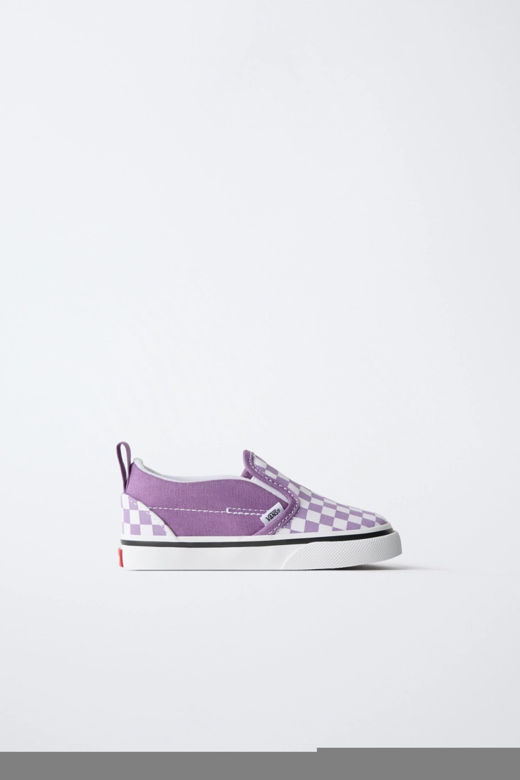 Кроссовки zara vans® с клетчатым принтом
