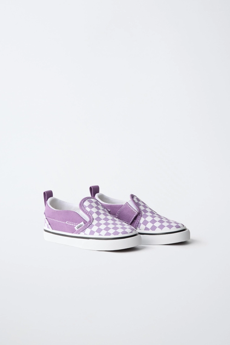 Кроссовки zara vans® с клетчатым принтом