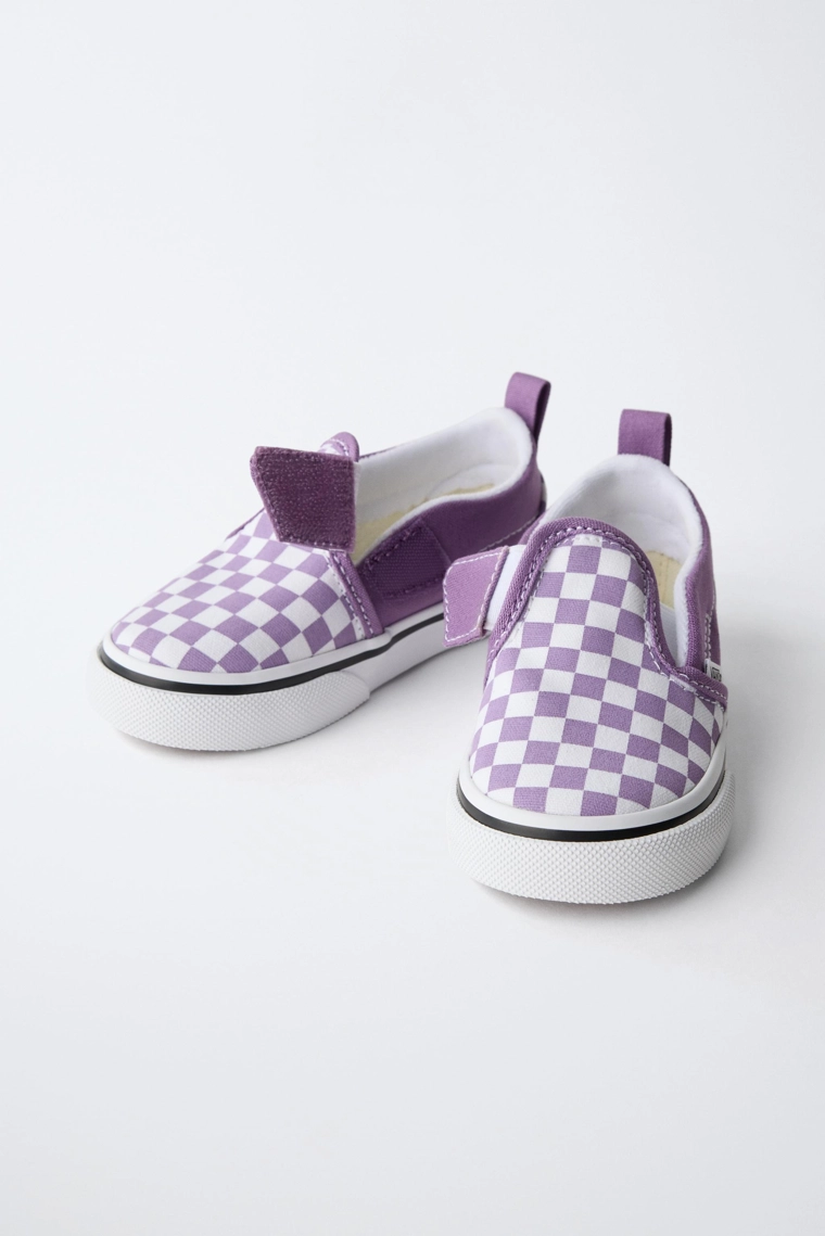 Кроссовки zara vans® с клетчатым принтом