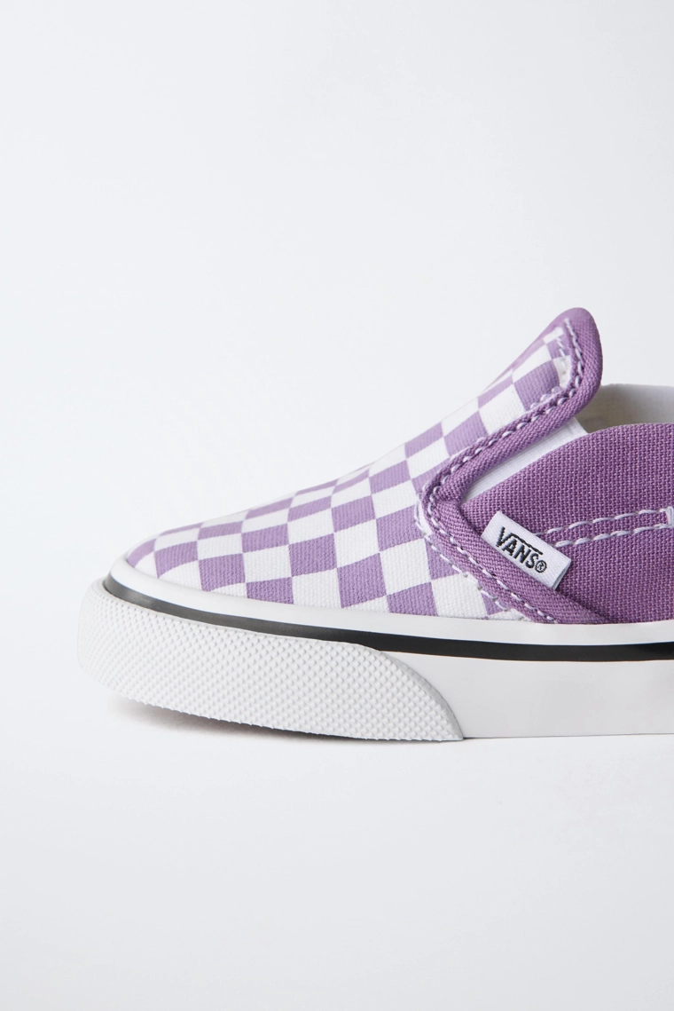 Кроссовки zara vans® с клетчатым принтом