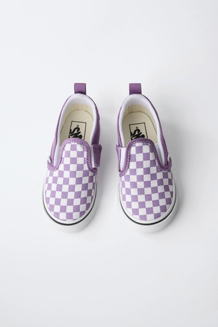Кроссовки zara vans® с клетчатым принтом