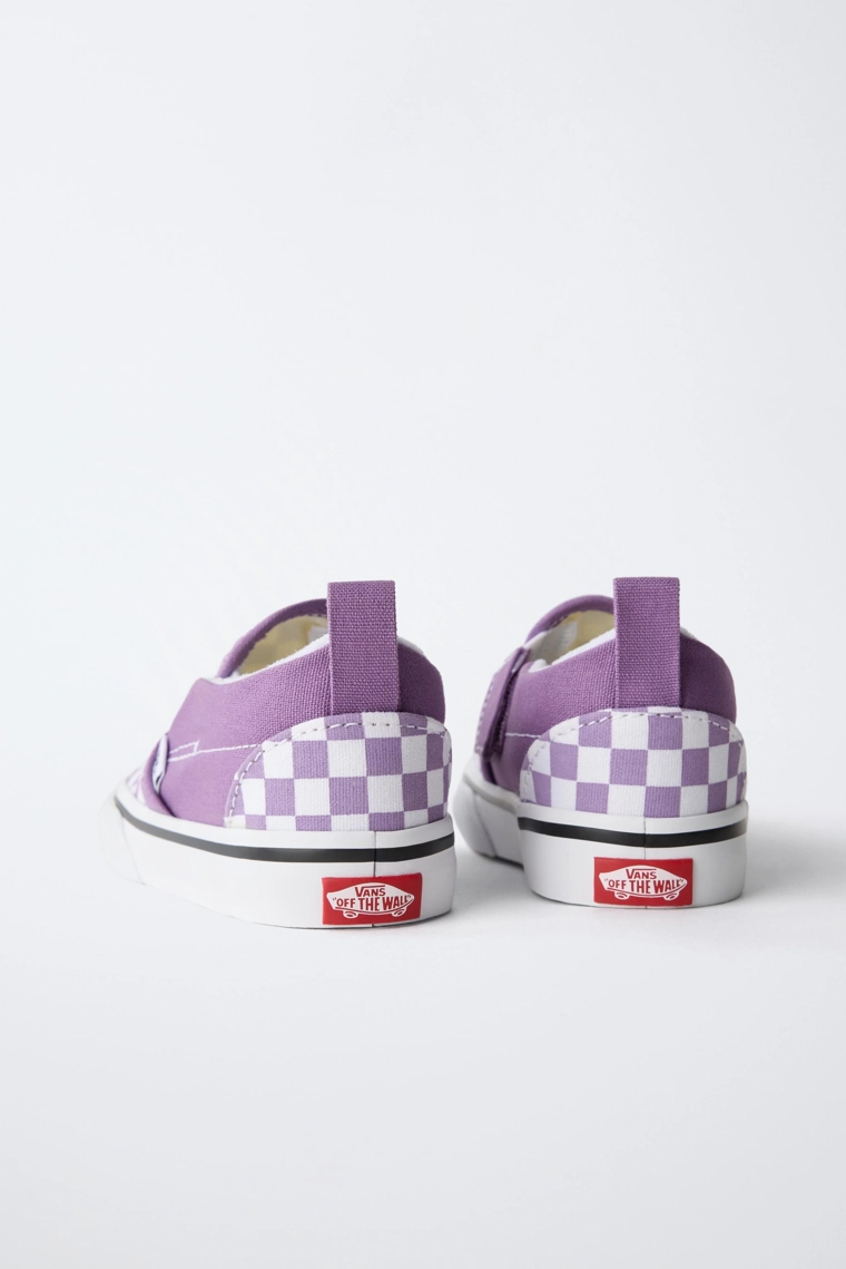Кроссовки zara vans® с клетчатым принтом