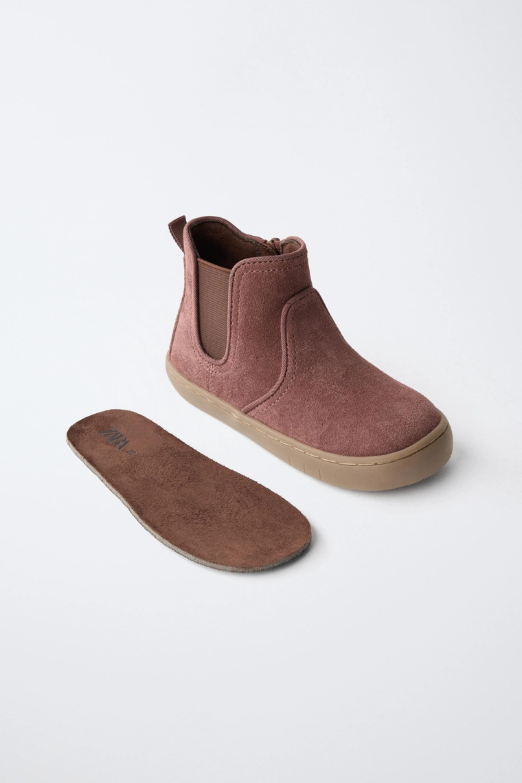 Кожаные ботинки челси barefoot