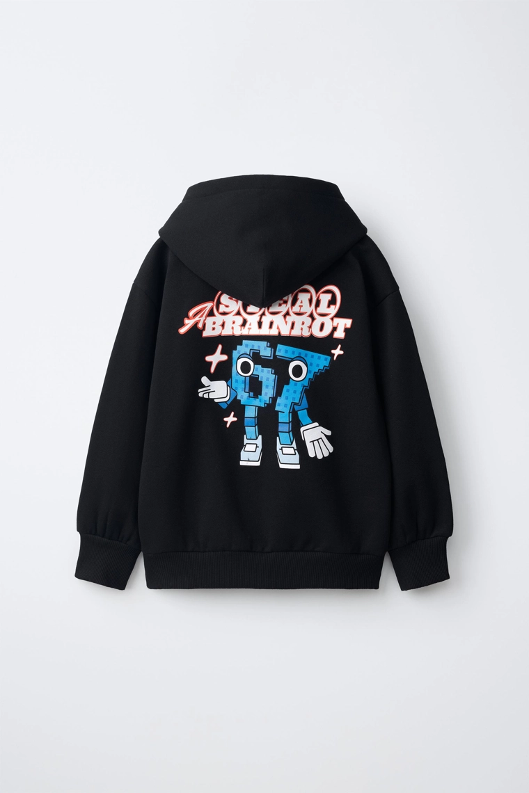 Толстовка с капюшоном steal a brainrot © spyder games