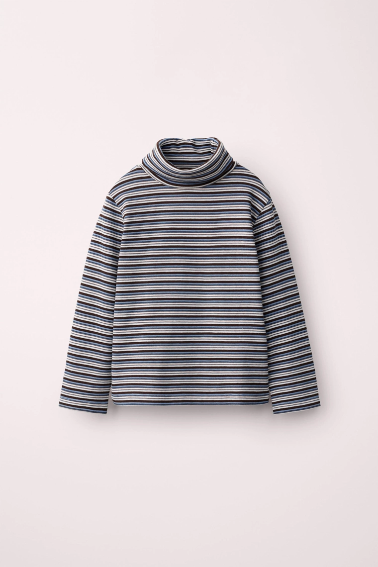 Водолазка с длинным рукавом в полоску из коллекции caramel london x zara