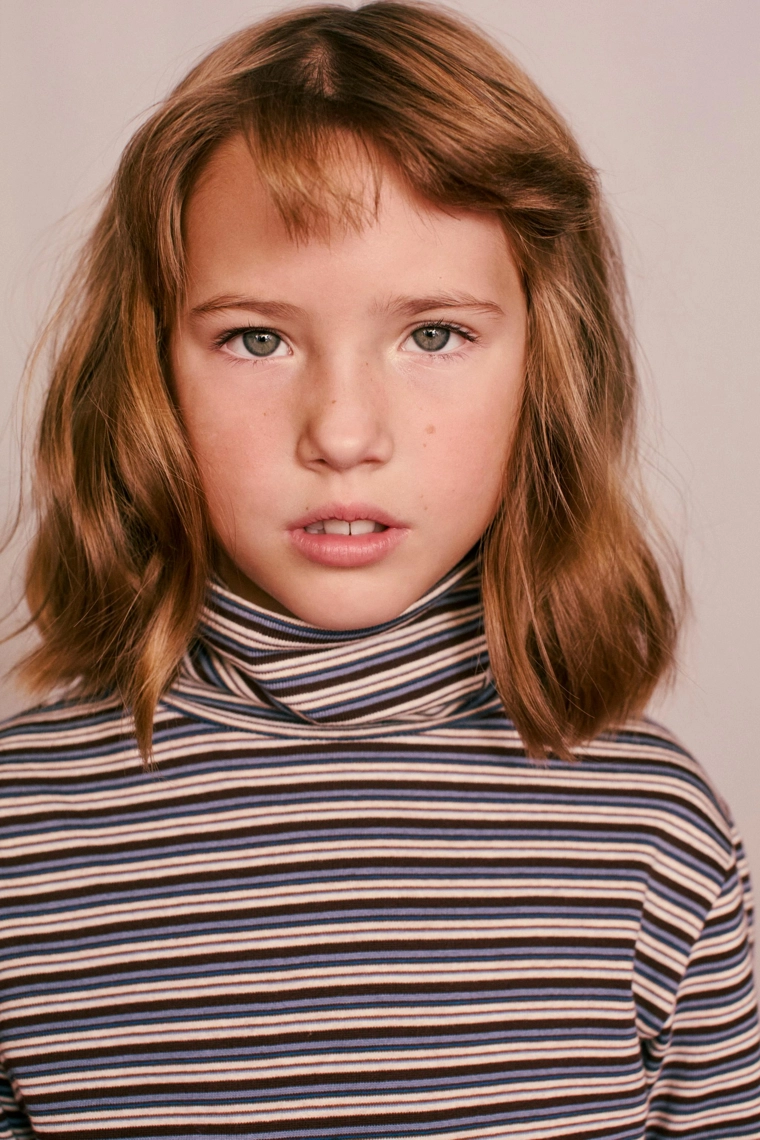 Водолазка с длинным рукавом в полоску из коллекции caramel london x zara