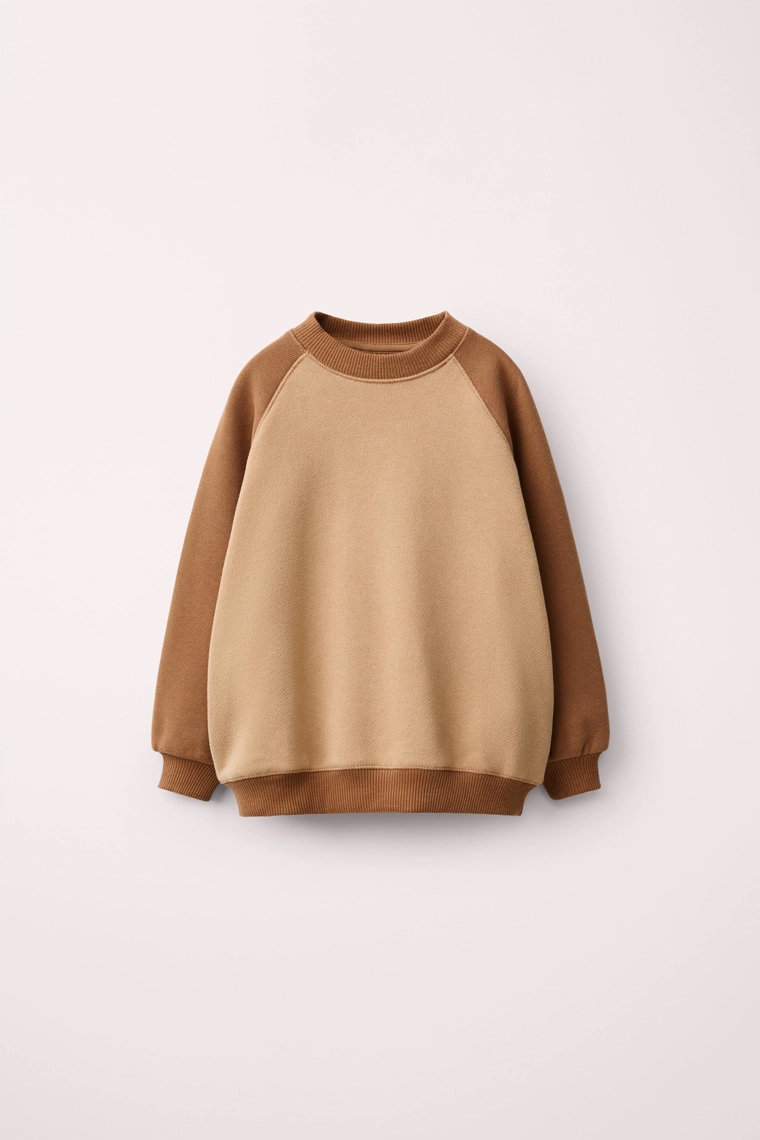 Свитшот с реглановыми рукавами created by caramel london x zara