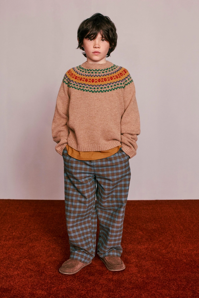 Брюки в клетку created by caramel london x zara