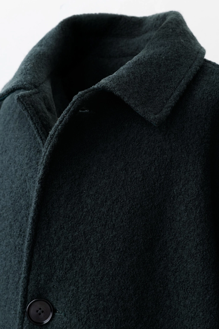 Пальто с карманами из 100% шерсти caramel london x zara