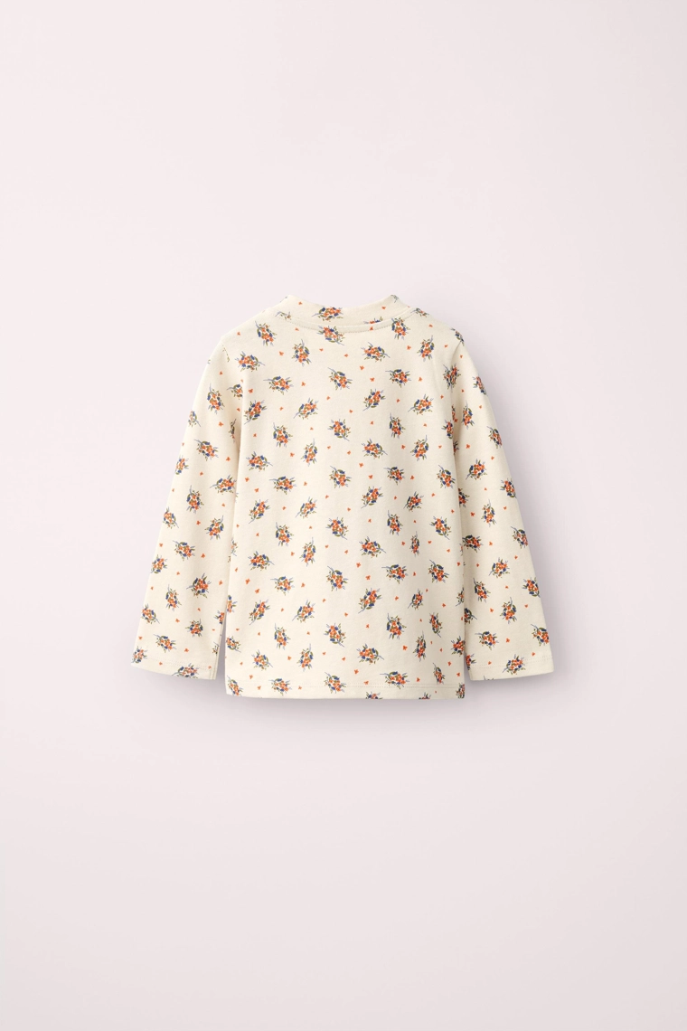 Футболка с цветочным принтом created by caramel london x zara