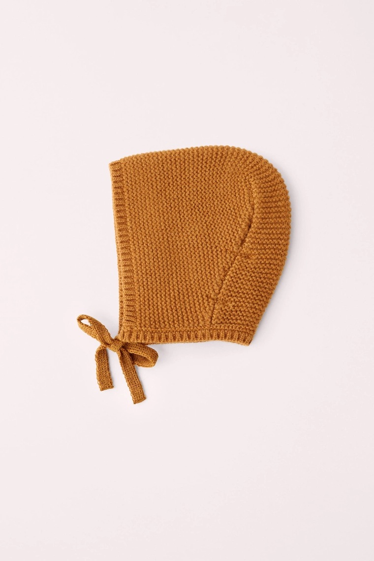 Шапка-бини из 100% шерсти с плетением интерлок, созданная caramel london x zara