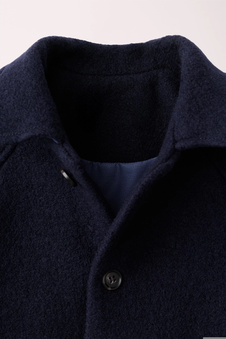 Пальто с эффектом шерсти 100% из коллекции caramel london x zara
