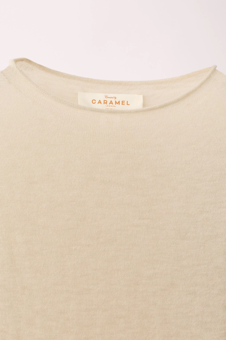 Длинный джемпер из 100% шерсти caramel london x zara
