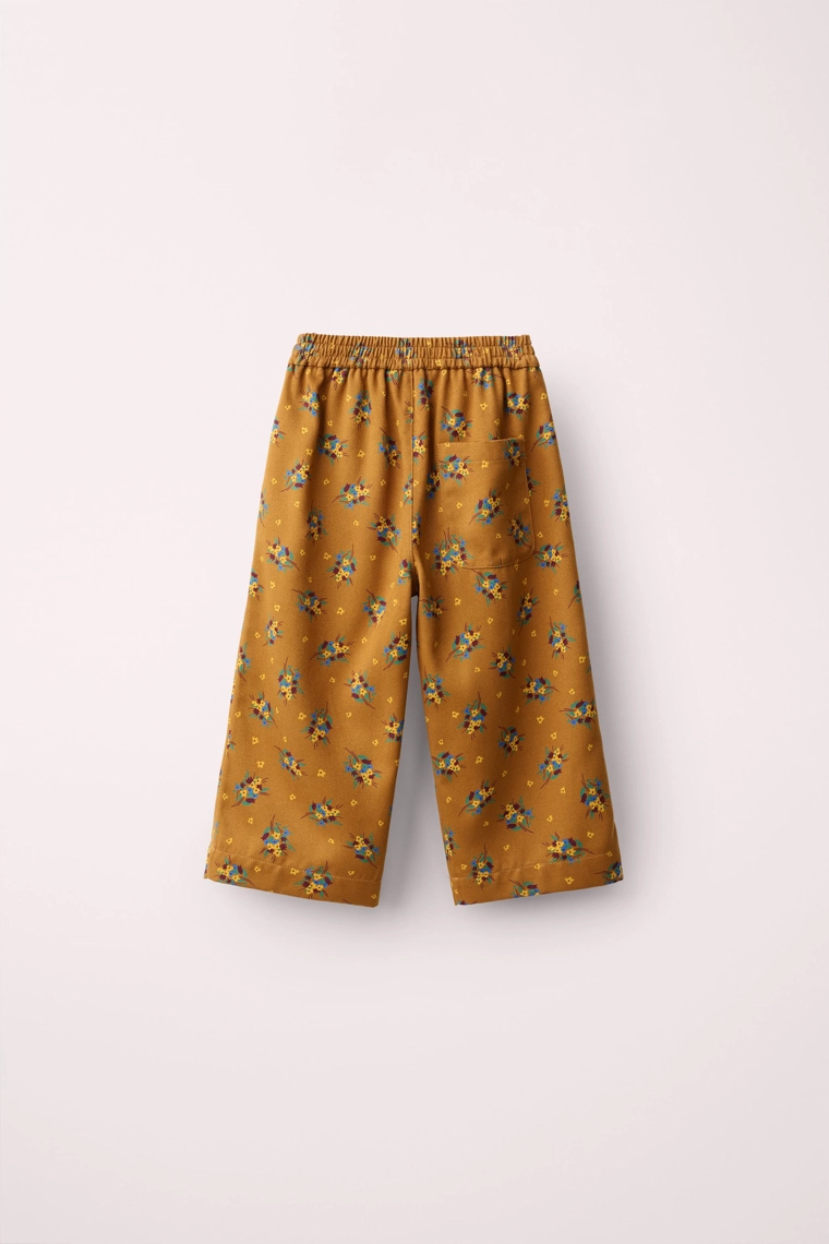 Широкие брюки с цветочным принтом created by caramel london x zara