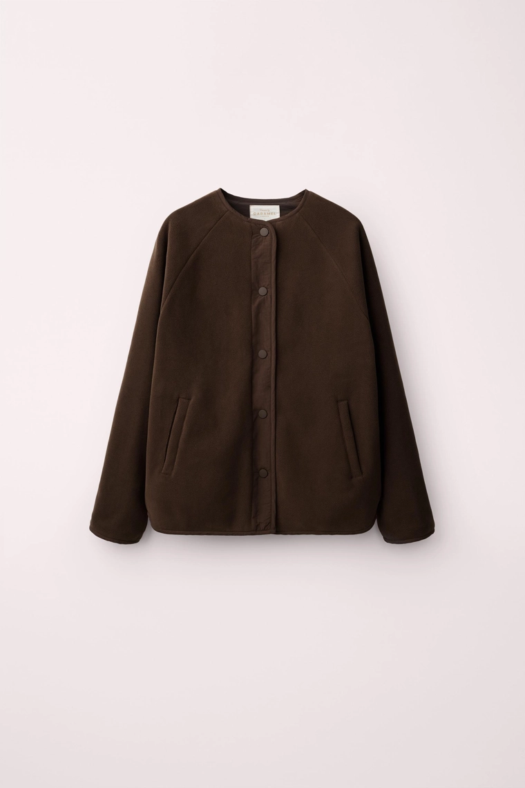 Однотонное двустороннее пальто caramel london x zara