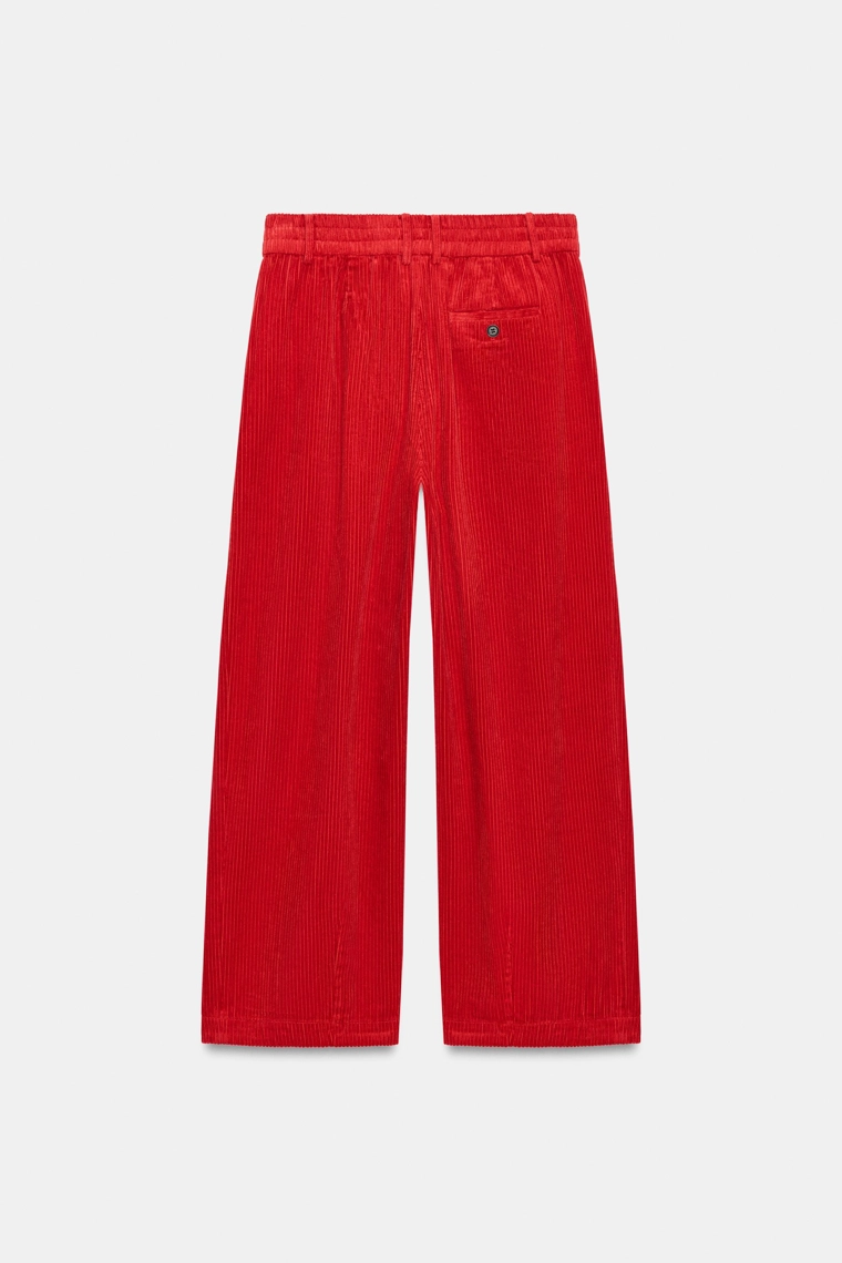 Брюки из стрейч вельвета zw collection