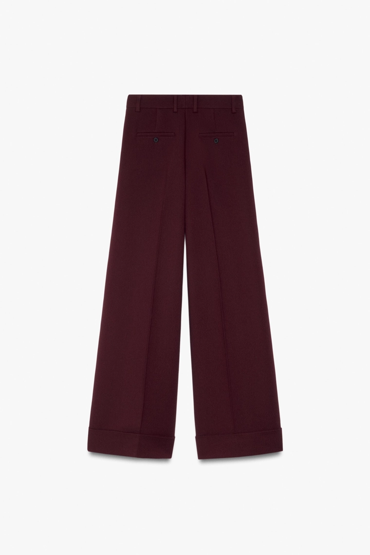 Прямые брюки zw collection с отворотами