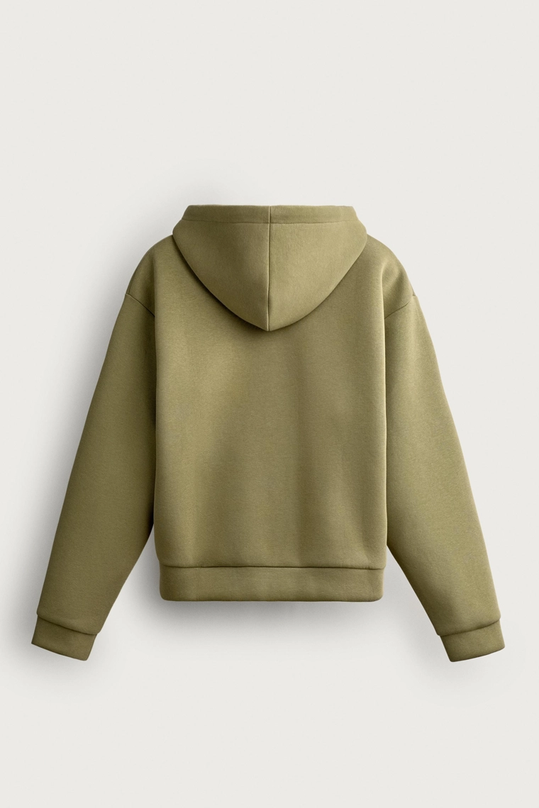 Худи boxy из плотной ткани