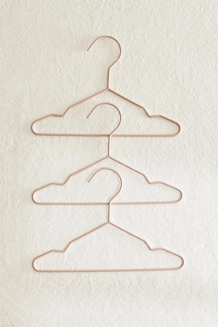 Набор резиновых детских вешалок (набор из 6 штук)