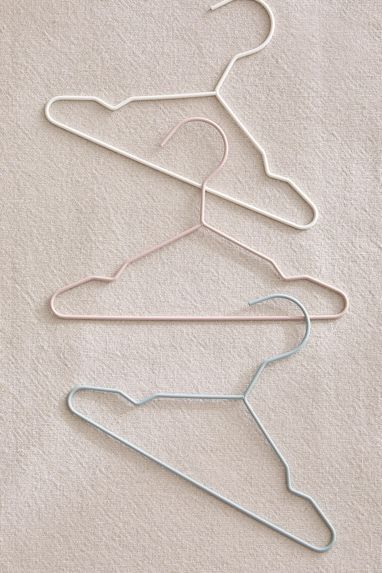 Набор резиновых детских вешалок (набор из 6 штук)