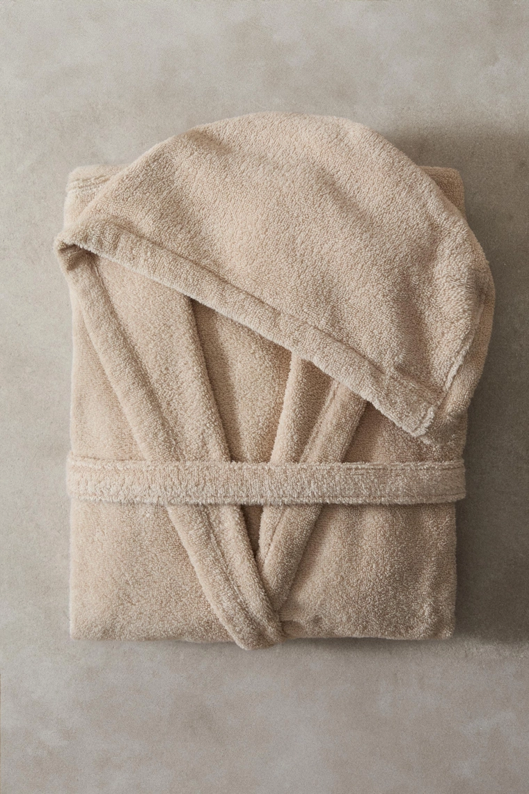 Халат с капюшоном extra soft (380 г/м²)