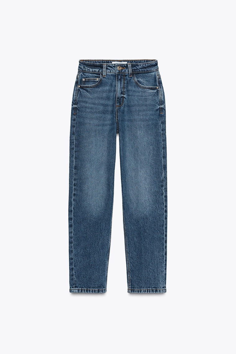 Джинсы высокой посадки mom fit z.01