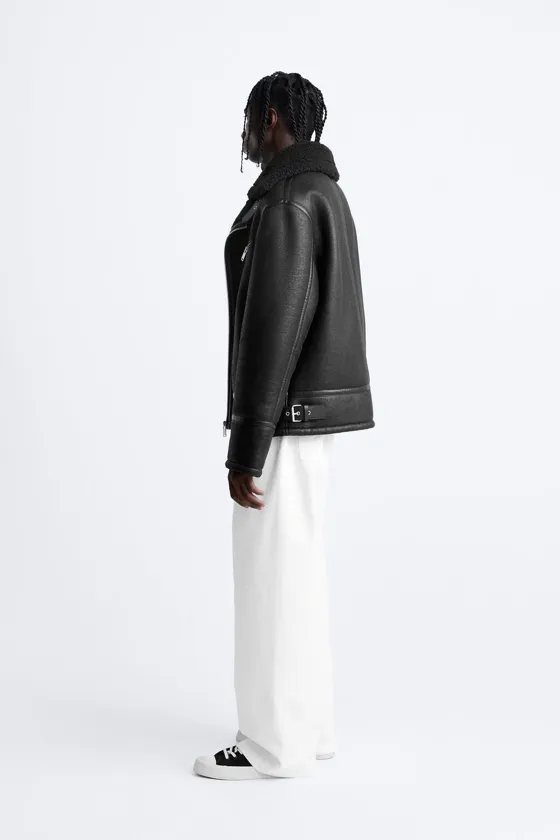 ДВУСТОРОННЯЯ КУРТКА-ДУБЛЕНКА