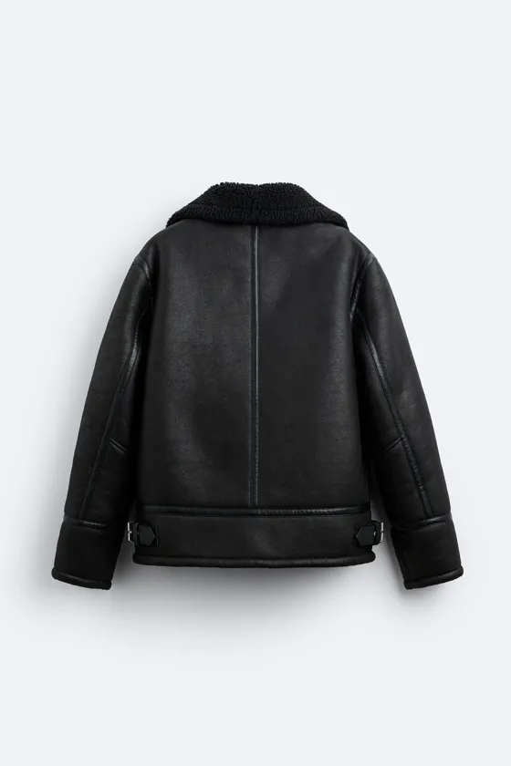 ДВУСТОРОННЯЯ КУРТКА-ДУБЛЕНКА