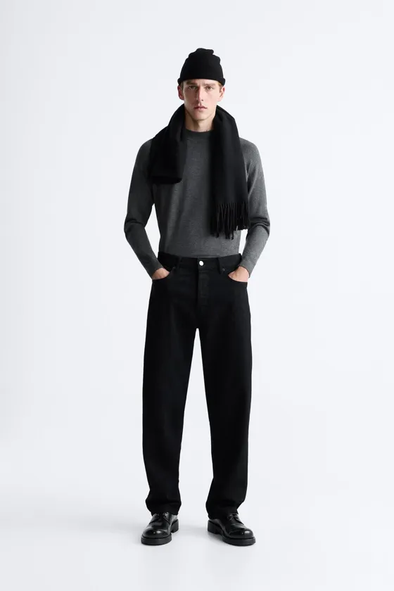 СВИТЕР С ВОРОТНИКОМ-СТОЙКОЙ