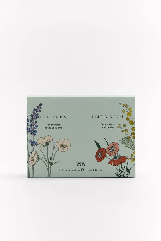 Набор парфюмированной воды LIGHTLY BLOOM и DEEP GARDEN EDP 30 МЛ