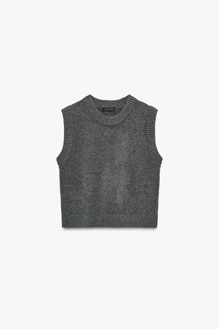 Вязаный жилет soft