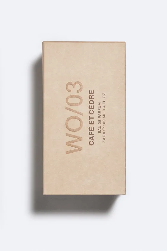 Парфюмерная вода WO/03 CAFÈ ET CÈDRE EDP 100 мл / 3,38 унции