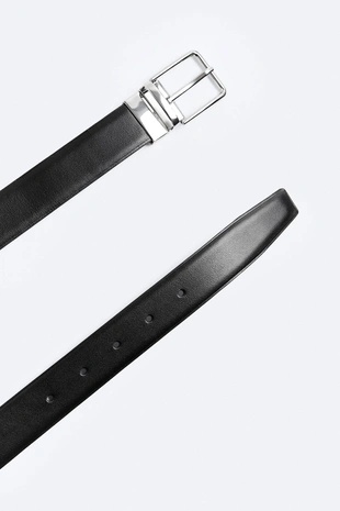 Двусторонний кожаный ремень- Заказать в России