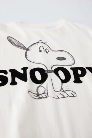 Футболка Snoopy Peanuts™ с изображением арахиса Снупи- Заказать в России