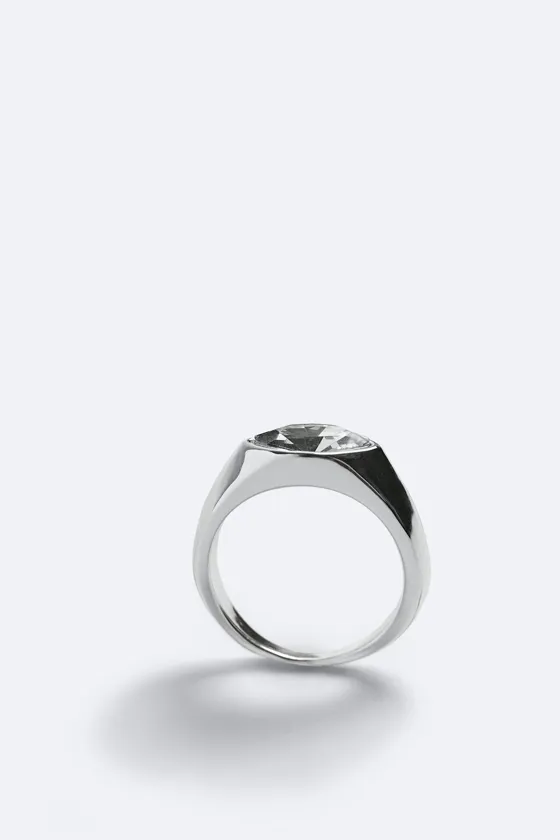 Браслет на замке с металлическими звеньями, покрытыми серебром 925 пробы