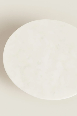 Подсвечник из мрамора и металла- Заказать в России