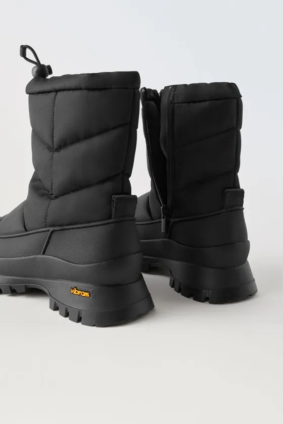 СТЕГАНЫЕ САПОГИ WATER-REPELLENT VIBRAM®