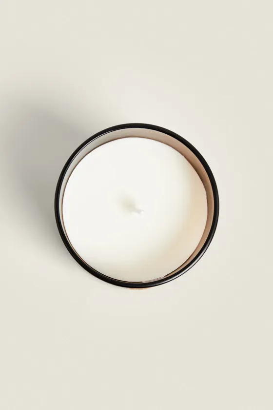 (140 g) свеча с ароматом кожи и ладана