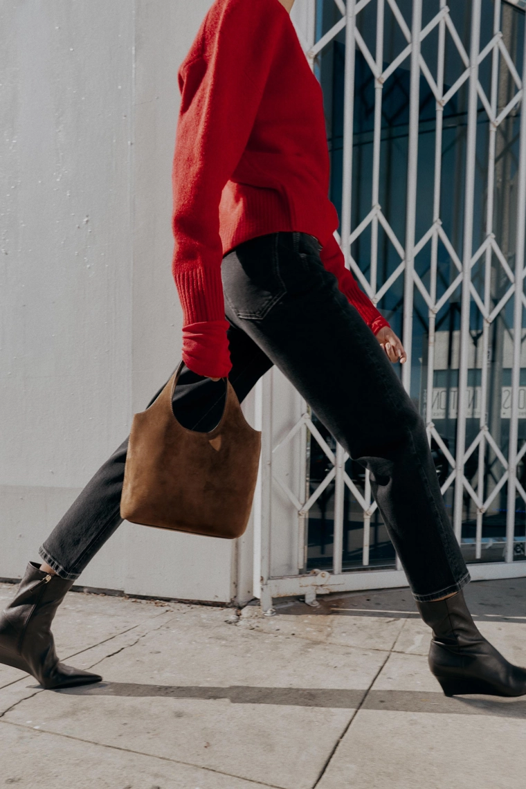 Джинсы z.01 с высокой талией и свободным кроем